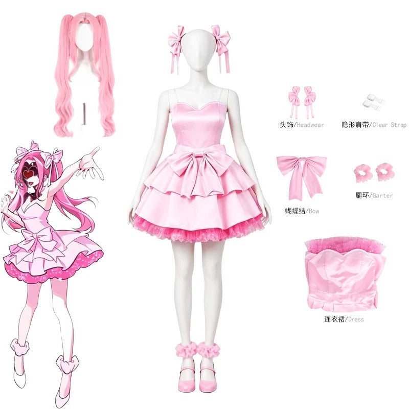 Anime-Inspired Stage Cosplay Costume Set
