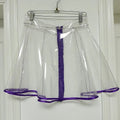 Crystal Clear TPU A-Line Mini Skirt