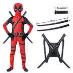 Deadpool-Inspired Cosplay Costume Set