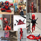 Deadpool-Inspired Cosplay Costume Set