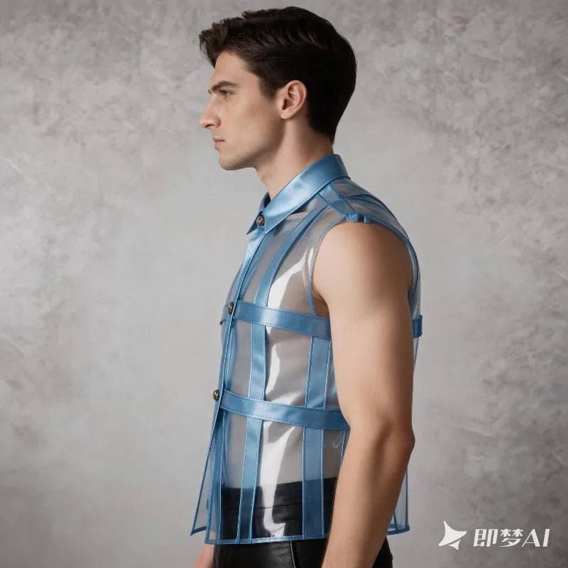 Transparent TPU Oversized Fashion Shirt