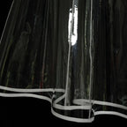 Crystal Clear TPU A-Line Mini Skirt