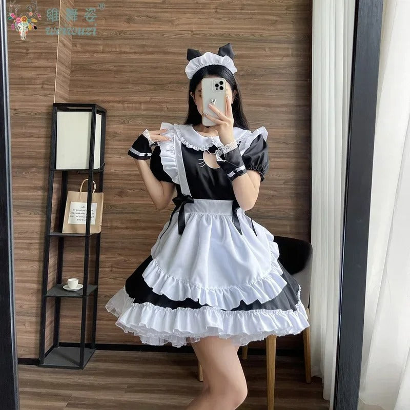 Japanese Kawaii Lolita Maid Costume