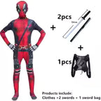 Deadpool-Inspired Cosplay Costume Set