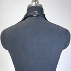 Vintage Gothic O-Ring Bow Tie Necklace
