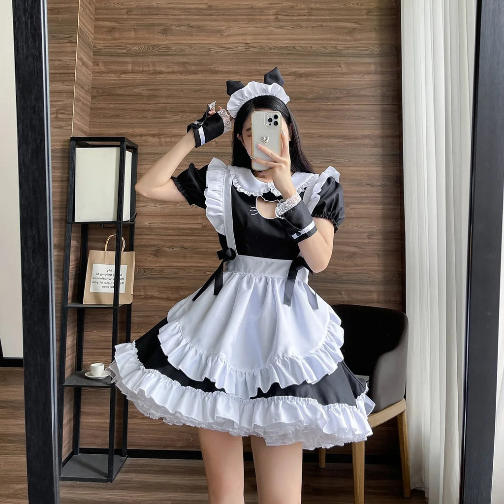 Japanese Kawaii Lolita Maid Costume