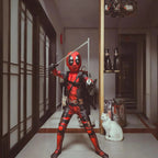 Deadpool-Inspired Cosplay Costume Set