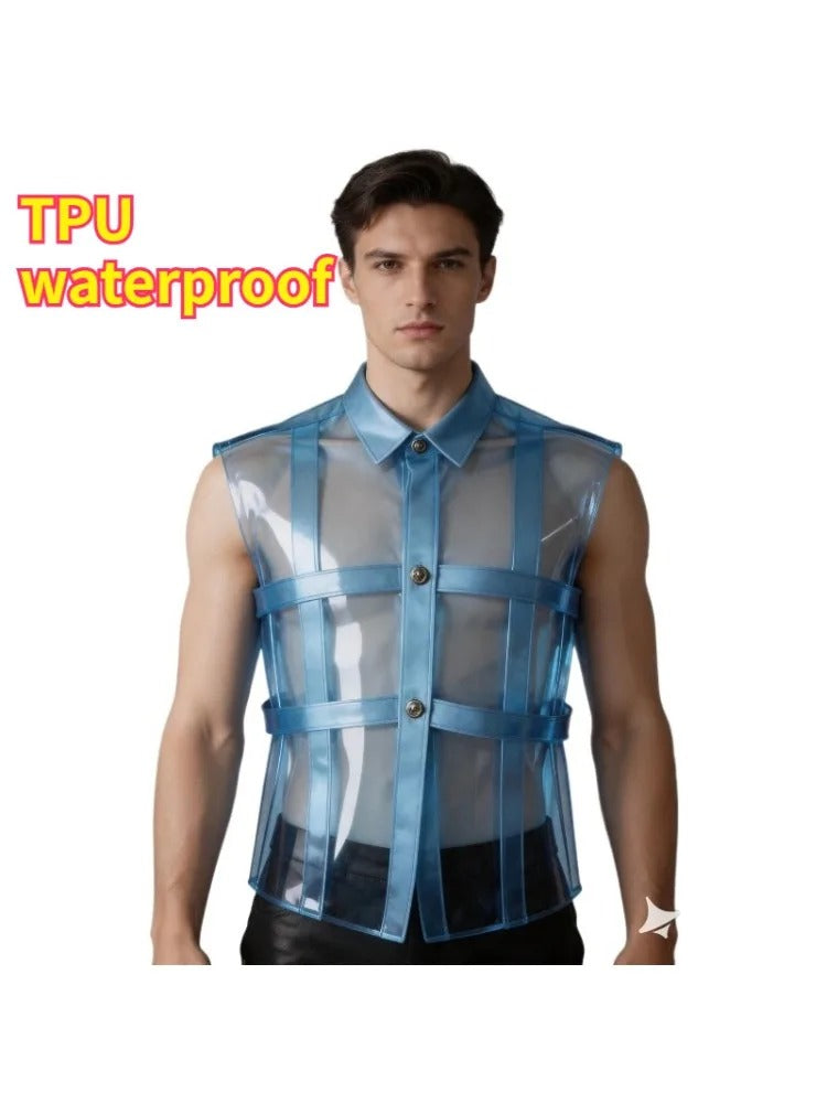 Transparent TPU Oversized Fashion Shirt